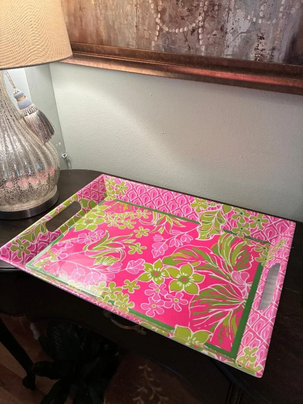 Lily Pulitzer Serving Tray Plastic Melamine